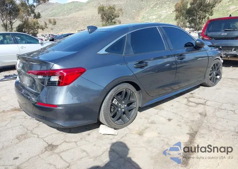 2023 Honda Civic Lx из США, поврежденный, VIN 2HGFE2F21PH571679